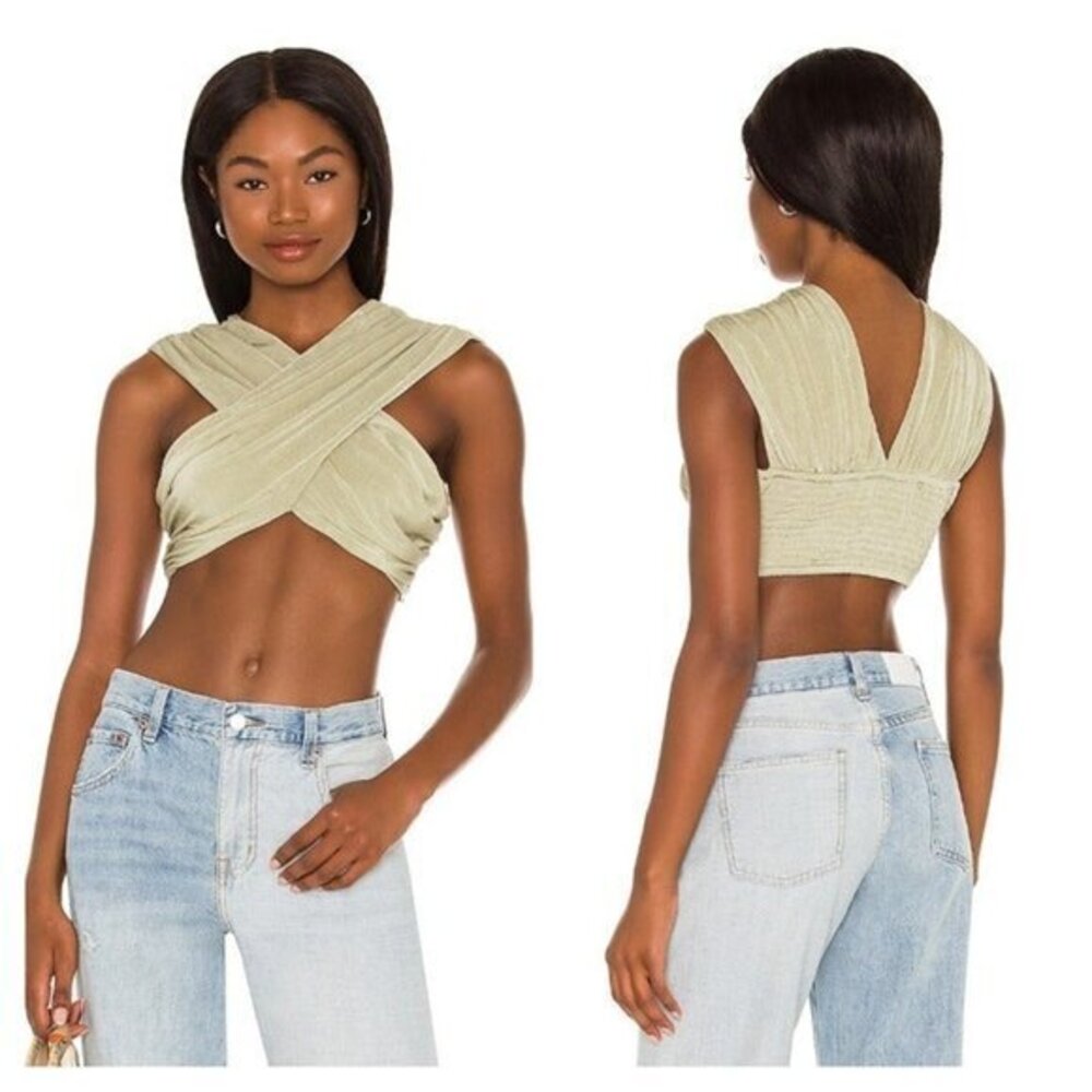 House of Harlow 1960 x REVOLVE Rubee Top - Sage Green